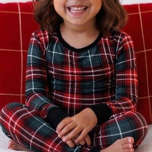 Little Sleepies Fireside Plaid Two Piece Pajama Set